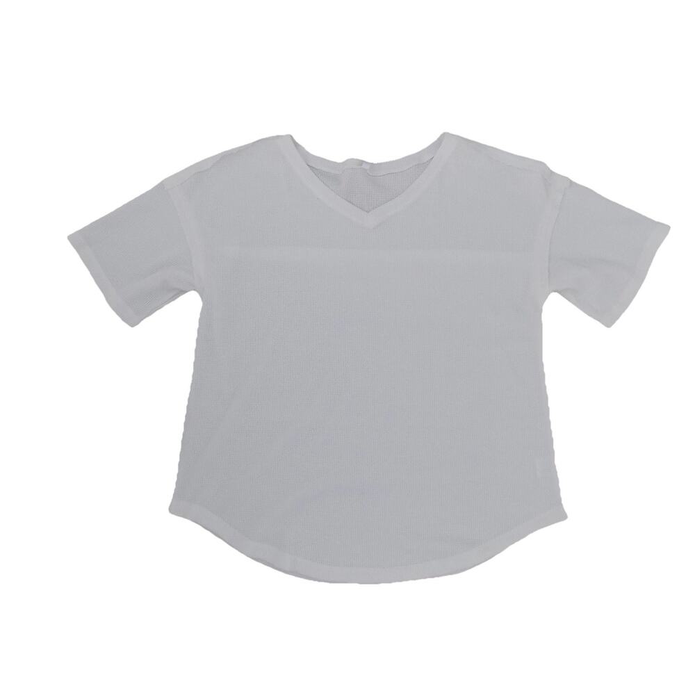 Dokotoo waffle texture pullover shirt short sleeve size XL NWT